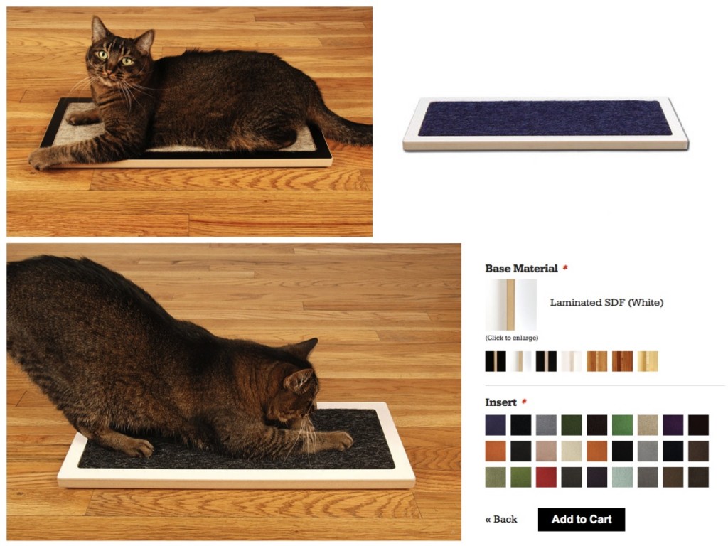 Lo Scratcher de Square Cat Habitat